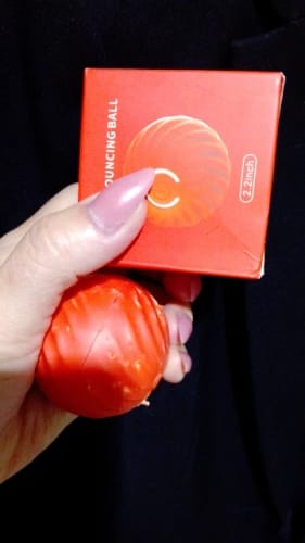 Customer photo review of Self-Rolling Smart Dog Ball