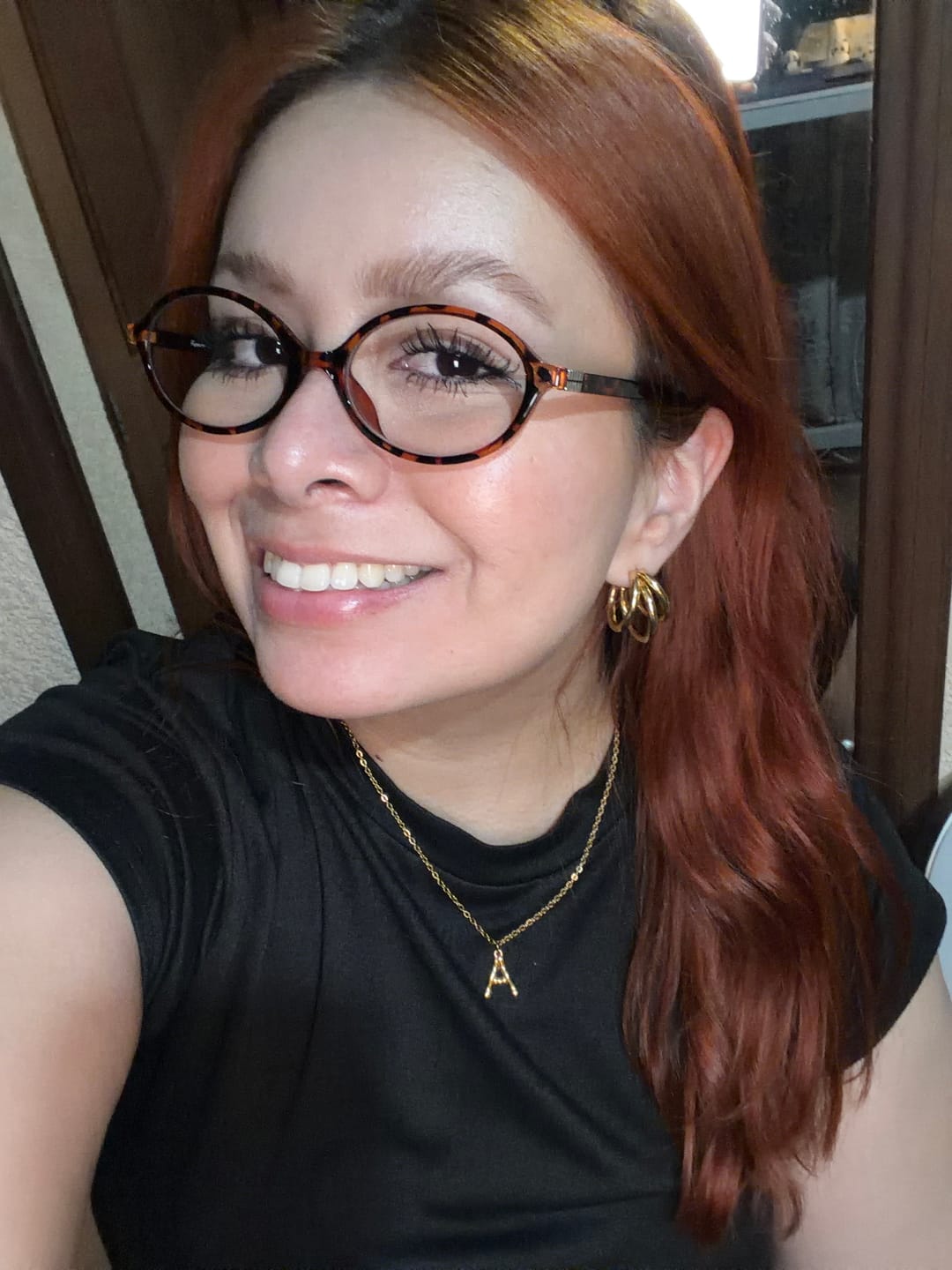 Customer photo review of Aretes Sophia