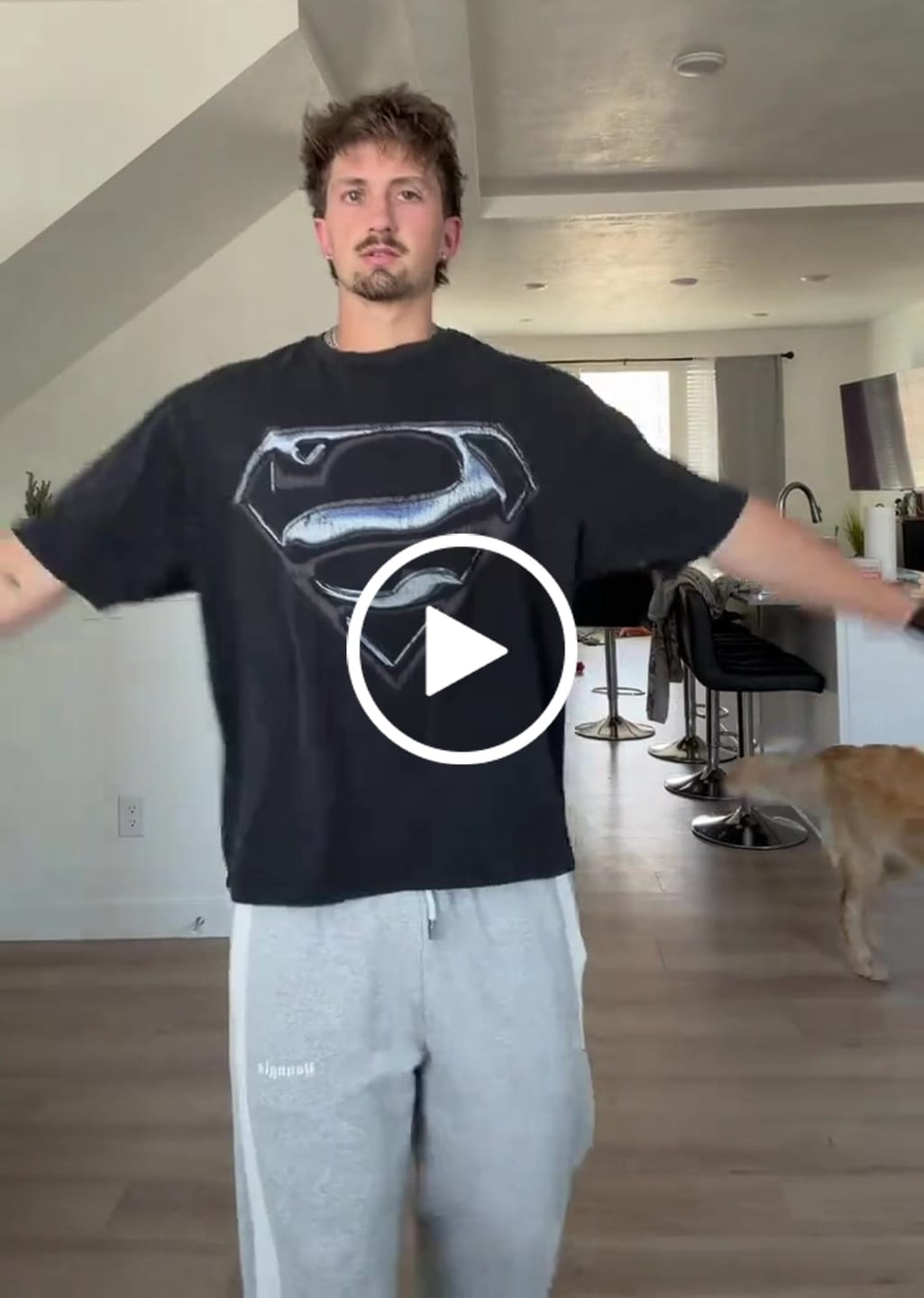 Customer video review of 4044 - Superman Graphic Tees