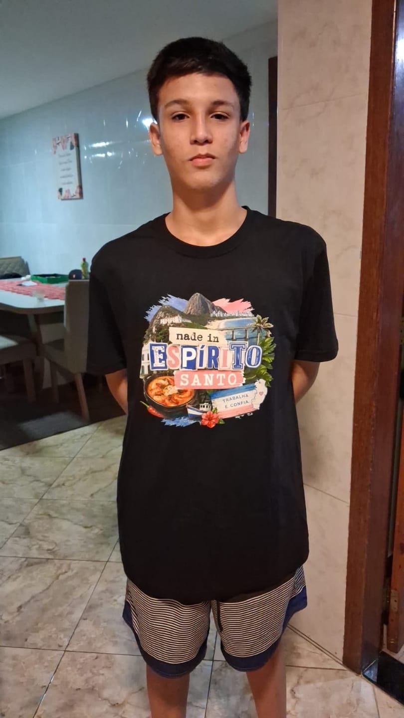 Customer photo review of Camiseta | Made In Espírito Santo II