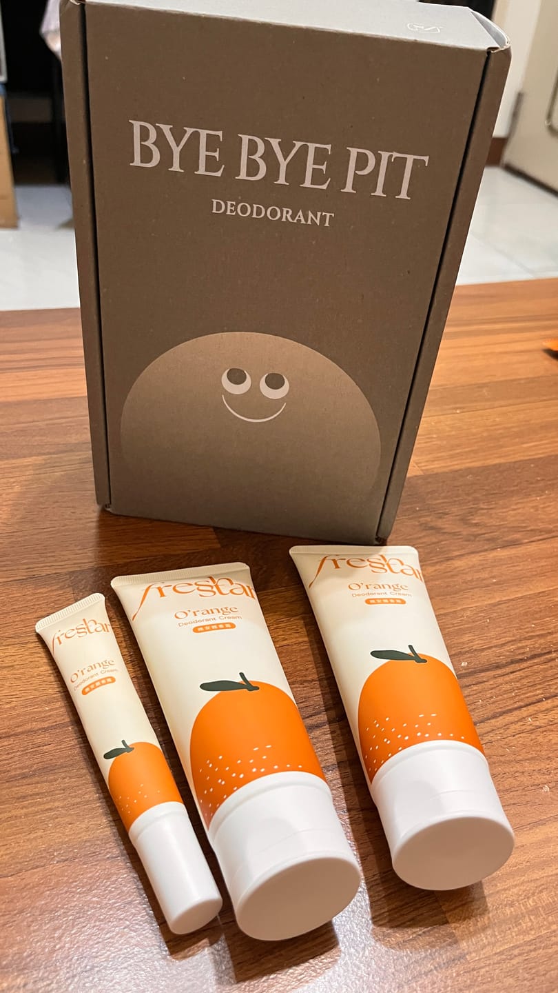 Customer photo review of 晚安體香霜｜清新柑橘