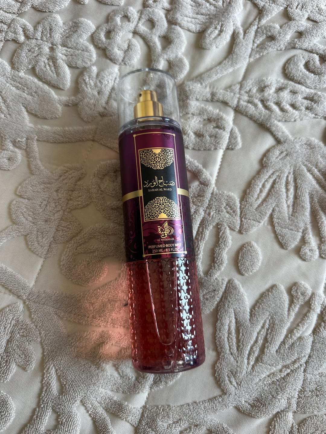 Customer photo review of PERFUME MIST SABAH AL WARD AL WATANIAH - 250ML