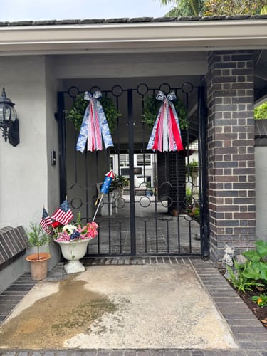 Customer photo review of Patriotic Chinoiserie