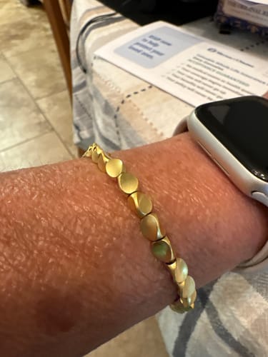 Customer photo review of 2 Tibetan Bracelets of Fortune