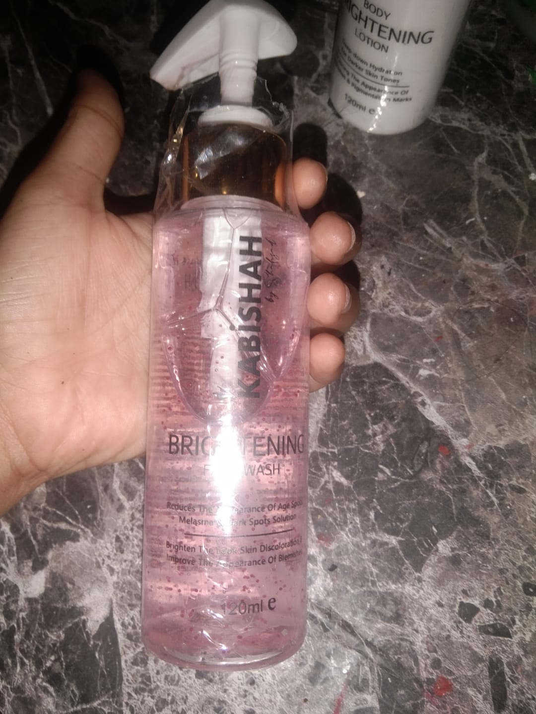 Customer photo review of Special Pigmentation Bundle