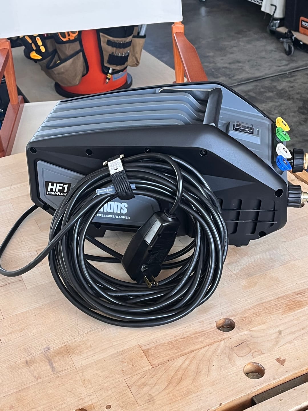 Customer photo review of McKillans HF1 — High-Flow Pressure Washer for Cars