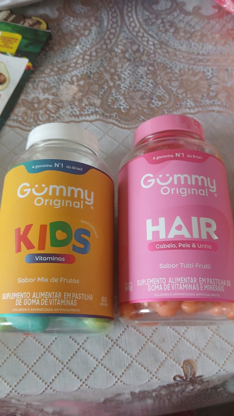 Customer photo review of 6 Gummy® Hair - 180g
