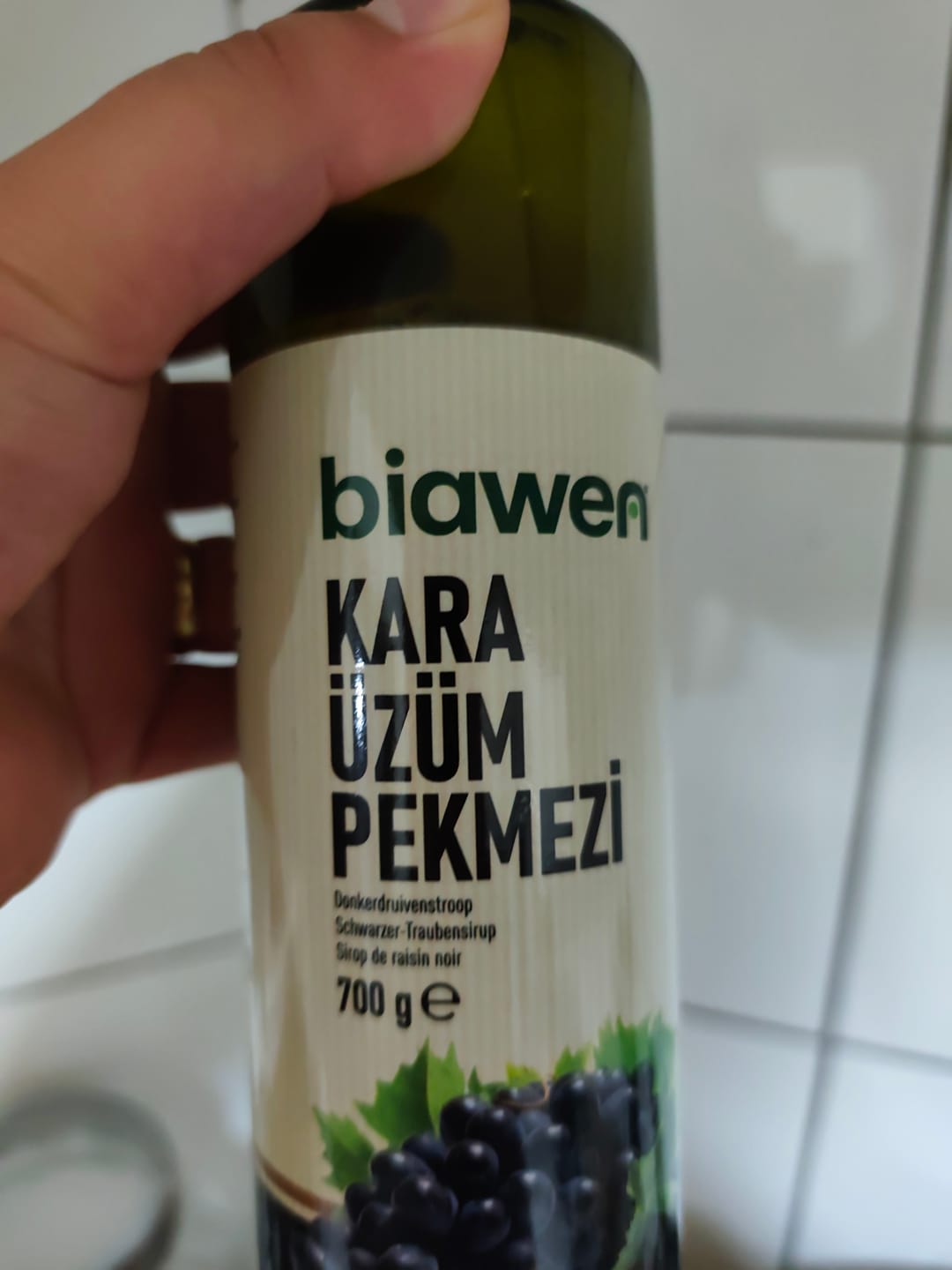 Customer photo review of Hakiki Kara Üzüm Pekmezi – %100 Katkısız