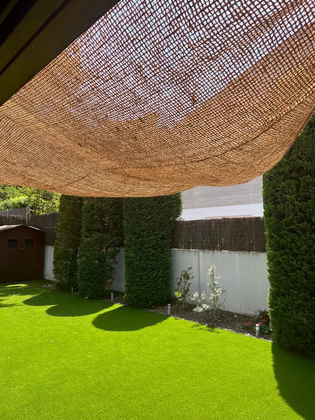 Customer photo review of Toldo fibra de coco