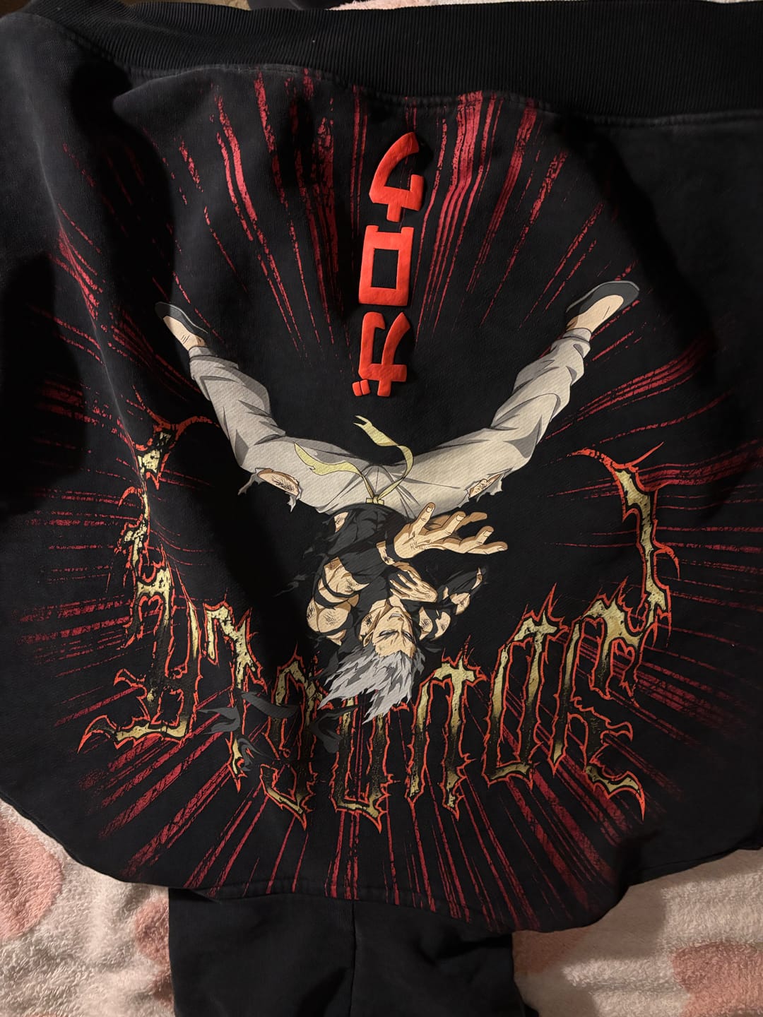 Customer photo review of 5053 - One Punch Man Hoodies
