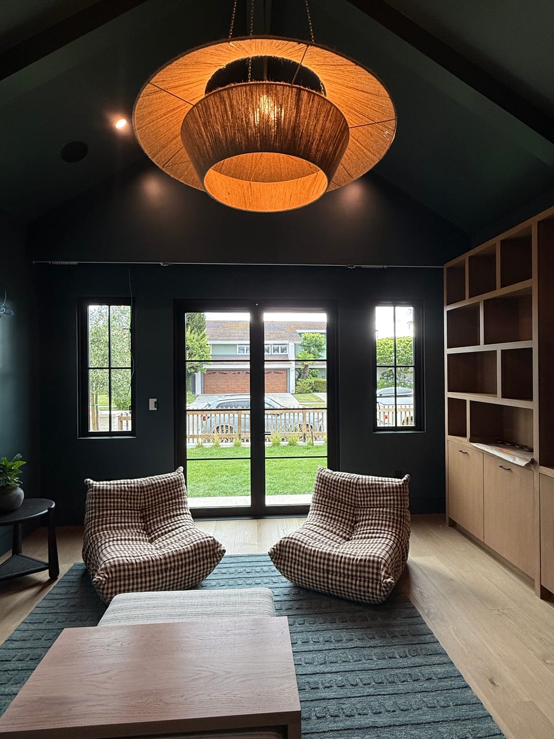 Customer photo review of Plaid Linen Rumi Sofa Collection