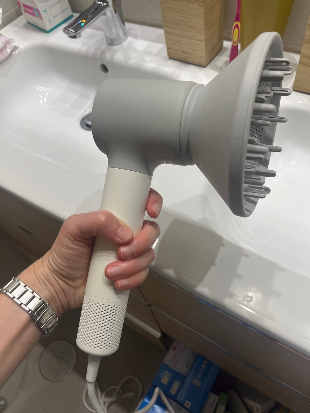 Customer photo review of Laifen Neo High-speed Hair Dryer