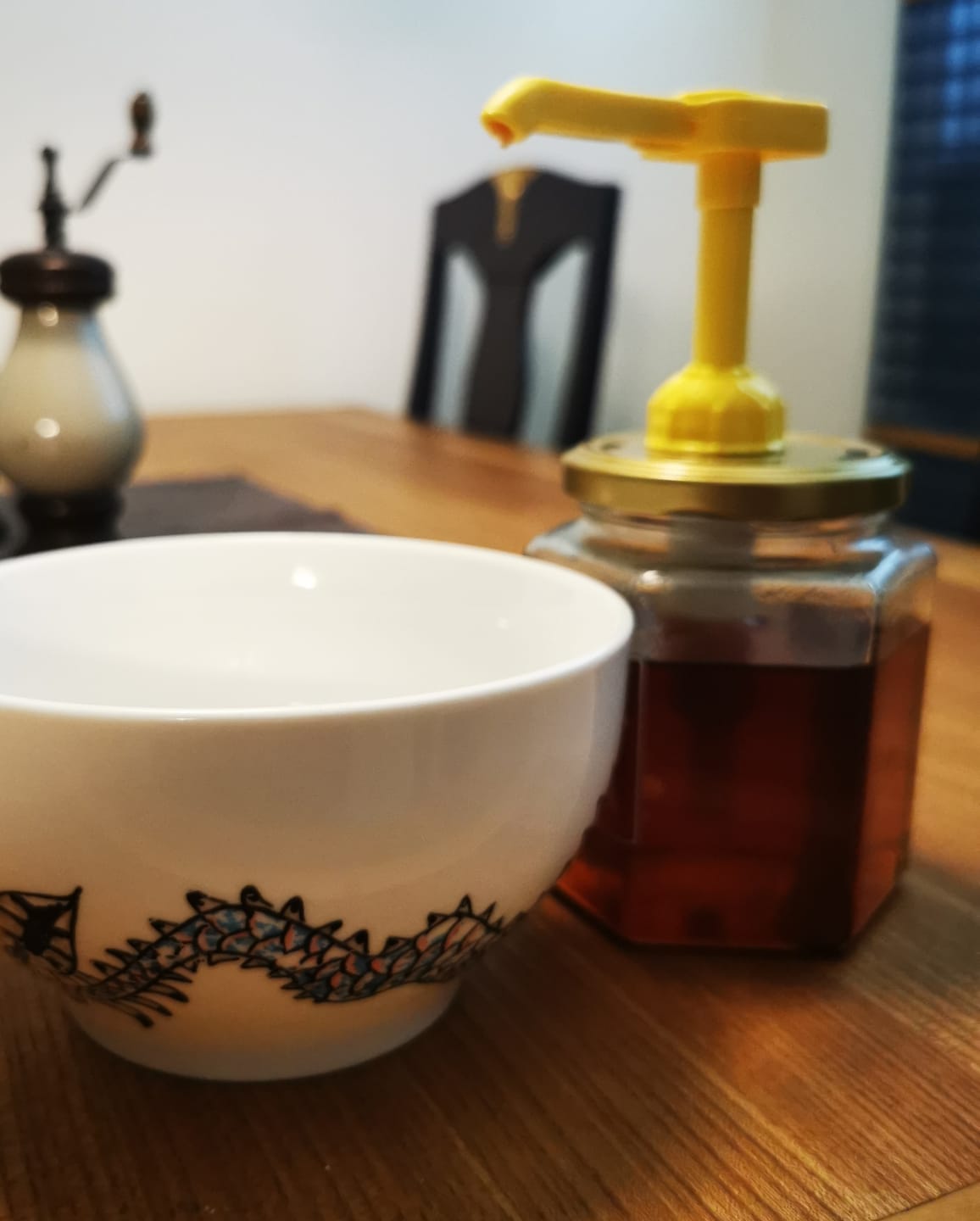 Customer photo review of Honungspump för 500 g honungsburkar