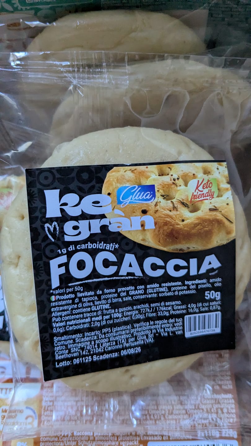 Customer photo review of Kegràn Focaccia Proteica