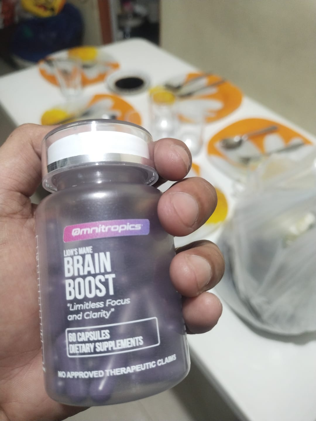 Customer photo review of Omnitropics™ Brain Boost Premium Lion's Mane (25% OFF)