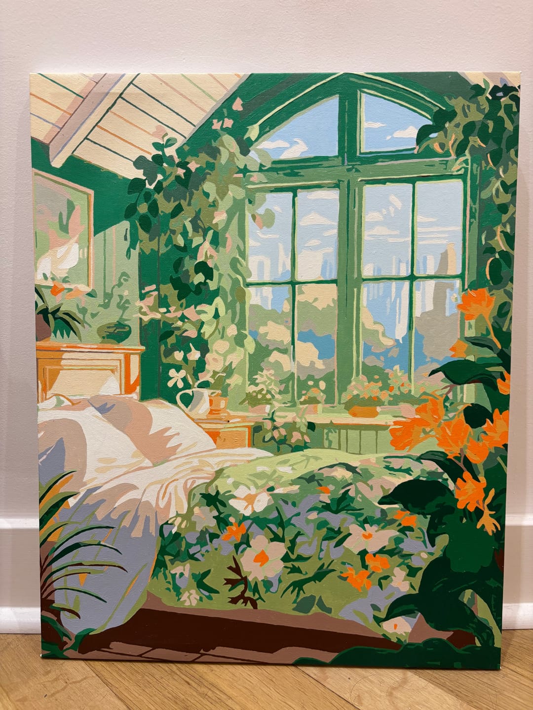Customer photo review of Bedroom Greenery