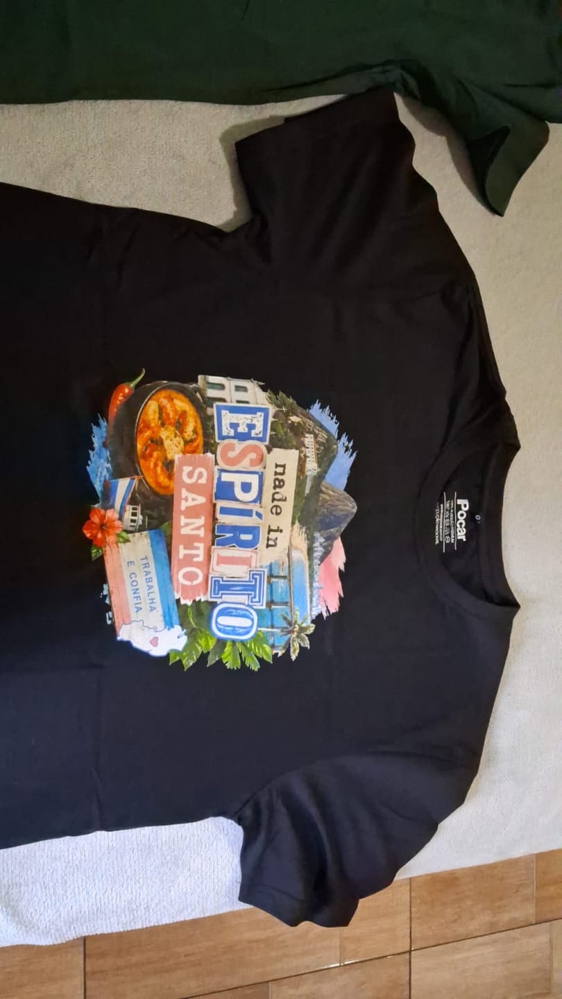 Customer photo review of Camiseta | Made In Espírito Santo II