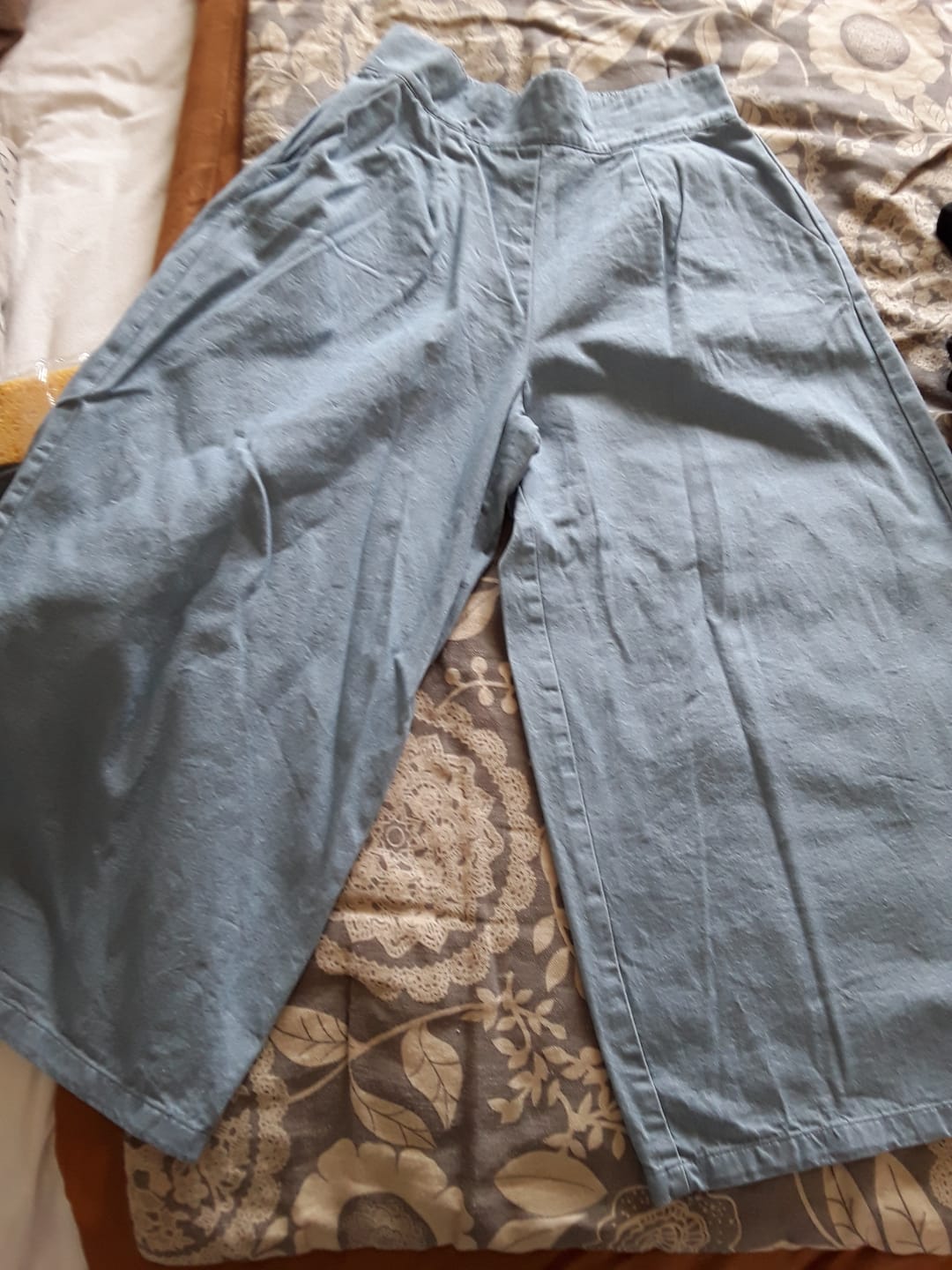Customer photo review of Pantalon Briac - jean bleu clair stone 100% coton