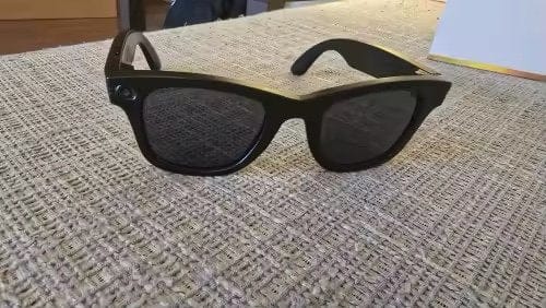 Customer photo review of AI Smart Glasses - Camera 8 MP, Real-Time Translation, Navigation