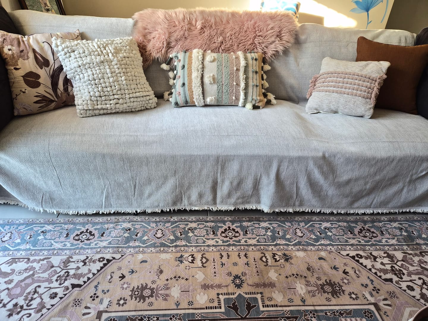Customer photo review of CouchCare™️ Couch Protector
