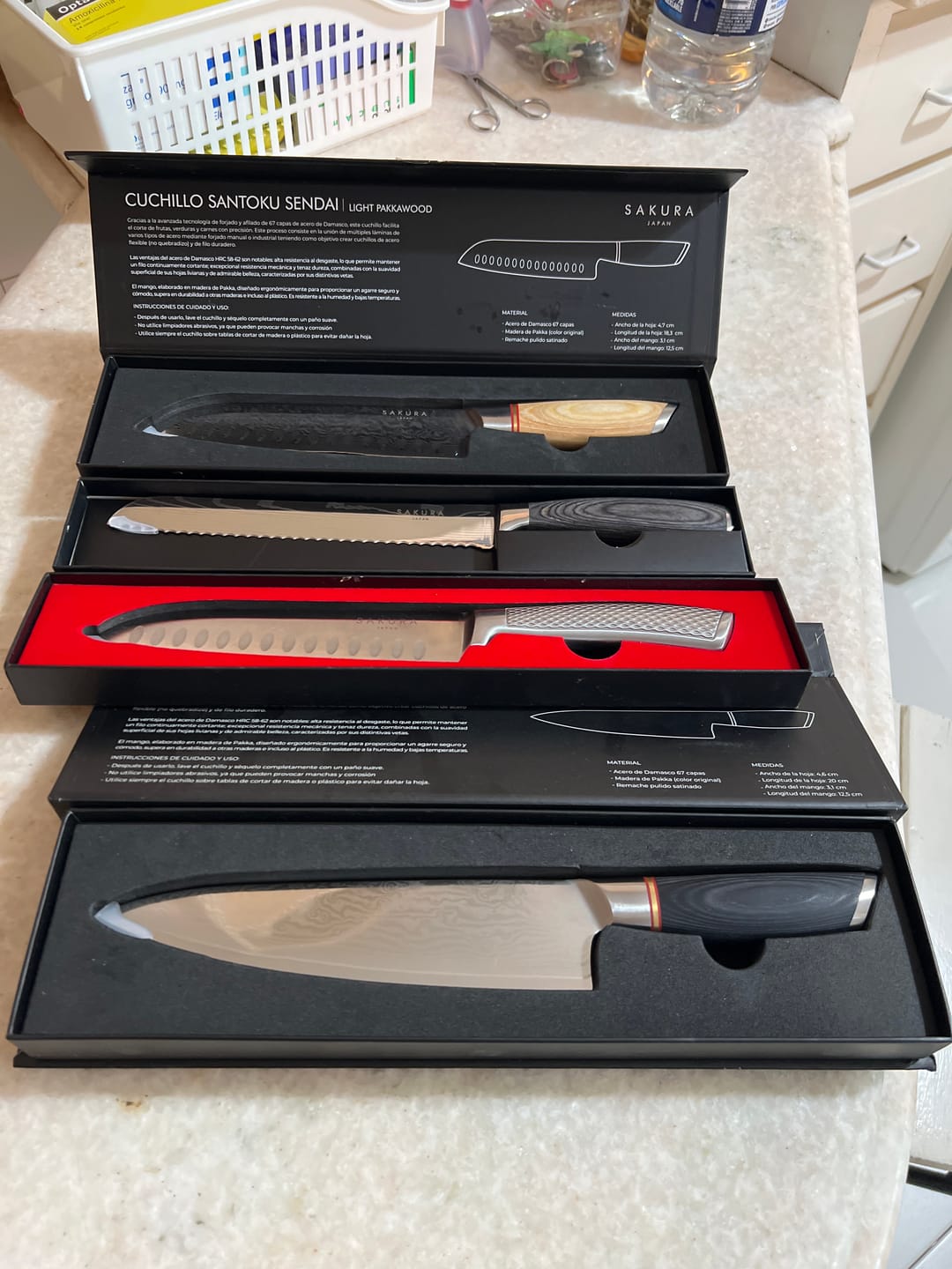 Customer photo review of Sakura Pro Stainless Steel