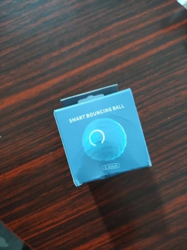 Customer photo review of Self-Rolling Smart Dog Ball