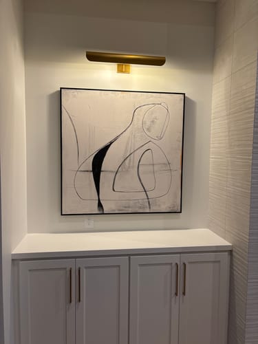 Customer review photo for Contemporary Minimalist Art #MA089