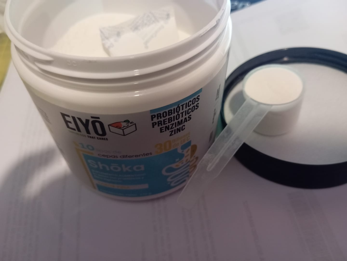 Customer photo review of Shoka en Polvo – Salud digestiva e intestinal