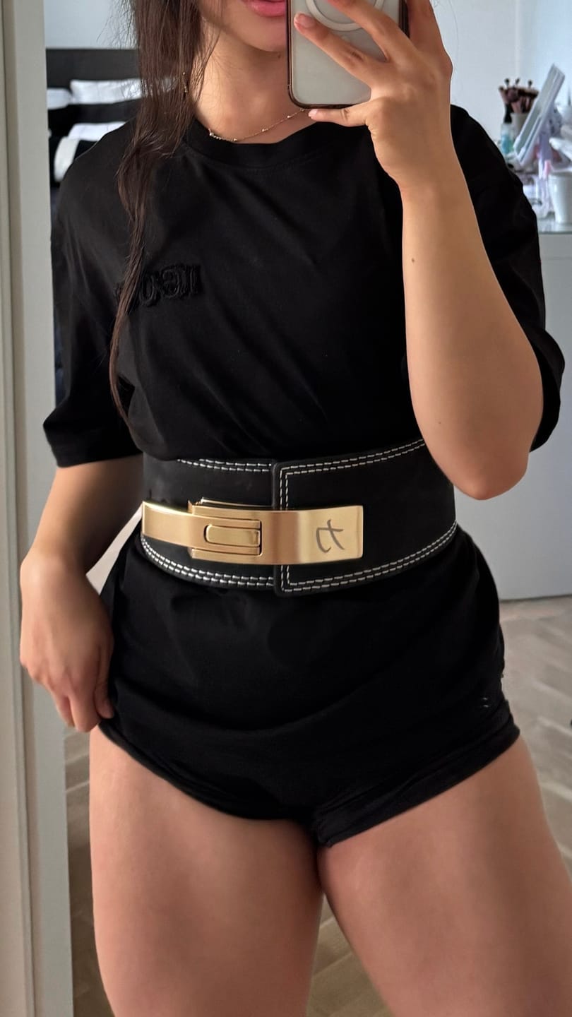 Customer photo review of Black Lever Belt, 10mm - IPF Approved