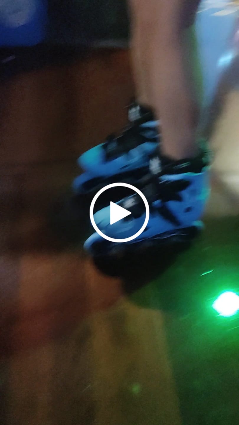Customer video review of Flying Eagle S7 Nimbus Blue Kids Skates