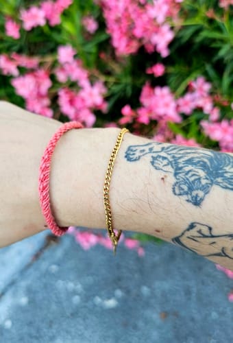 Customer photo review of Pulsera Eslabones 2 mm