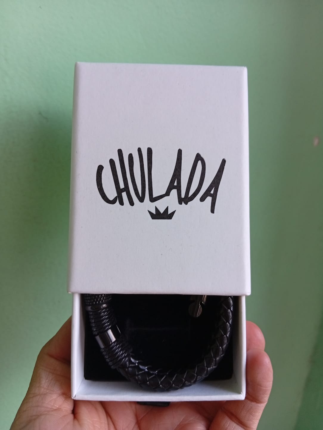 Customer photo review of Pulsera Rope - Piel Natural