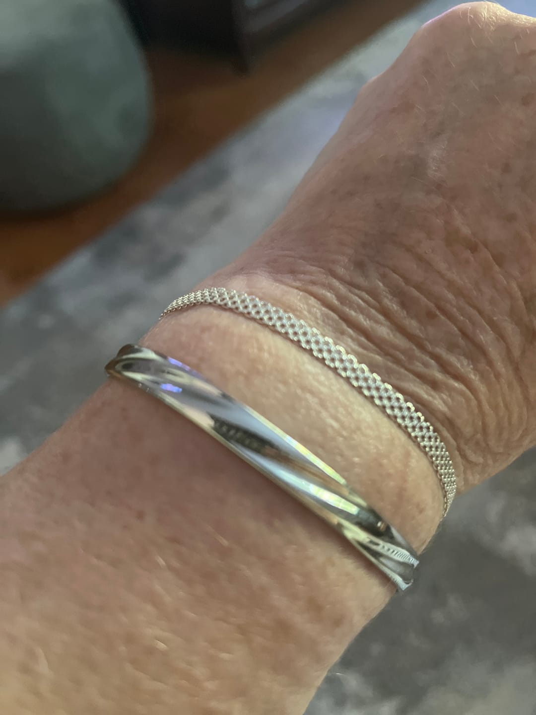 Customer photo review of Twisted Unisize Cuff