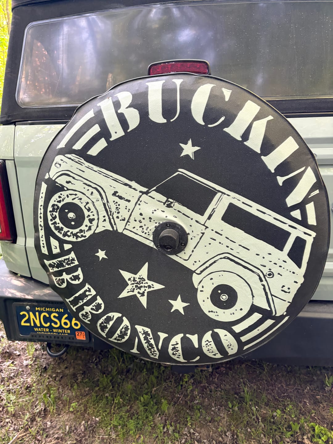 Customer photo review of CUSTOM DESIGN Tire Cover