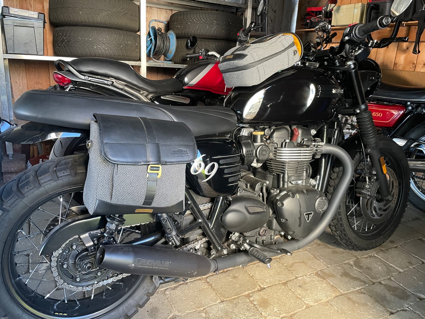 Customer photo review of dgr x trip machine wayfarer pannier