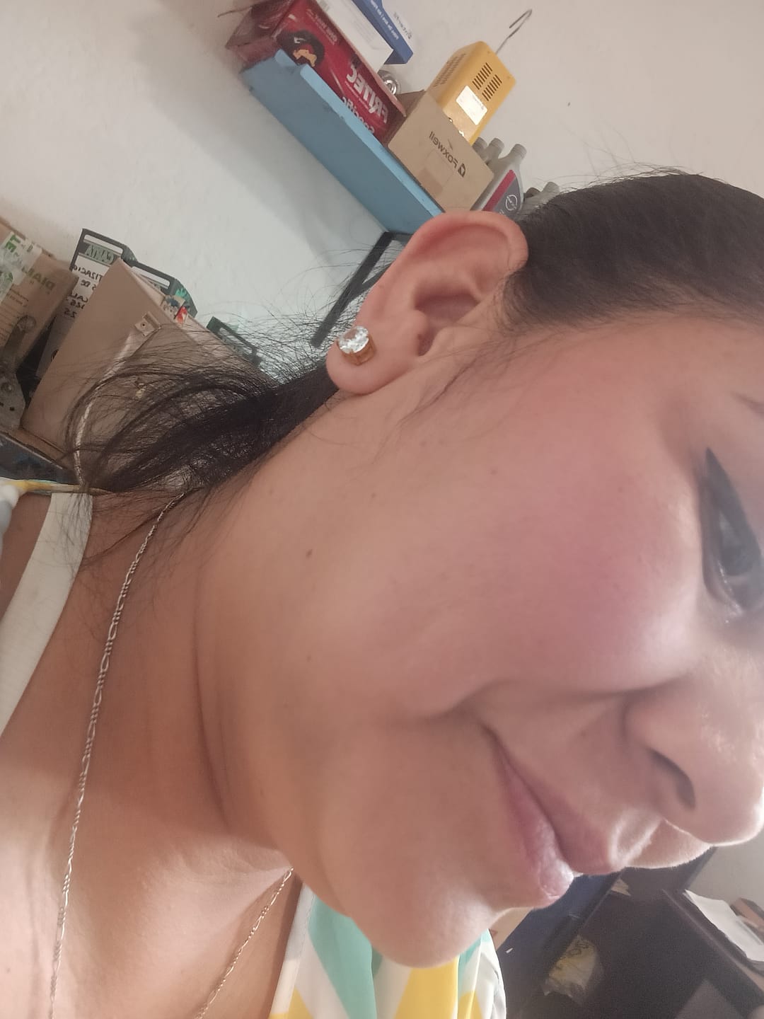 Customer photo review of Aretes Felisa