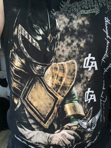 Customer photo review of [Limited Edition] 'Pwr Rangers: Tommy Green Ranger' Classic Tank