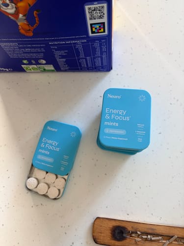 Customer photo review of Energy & Focus Mints