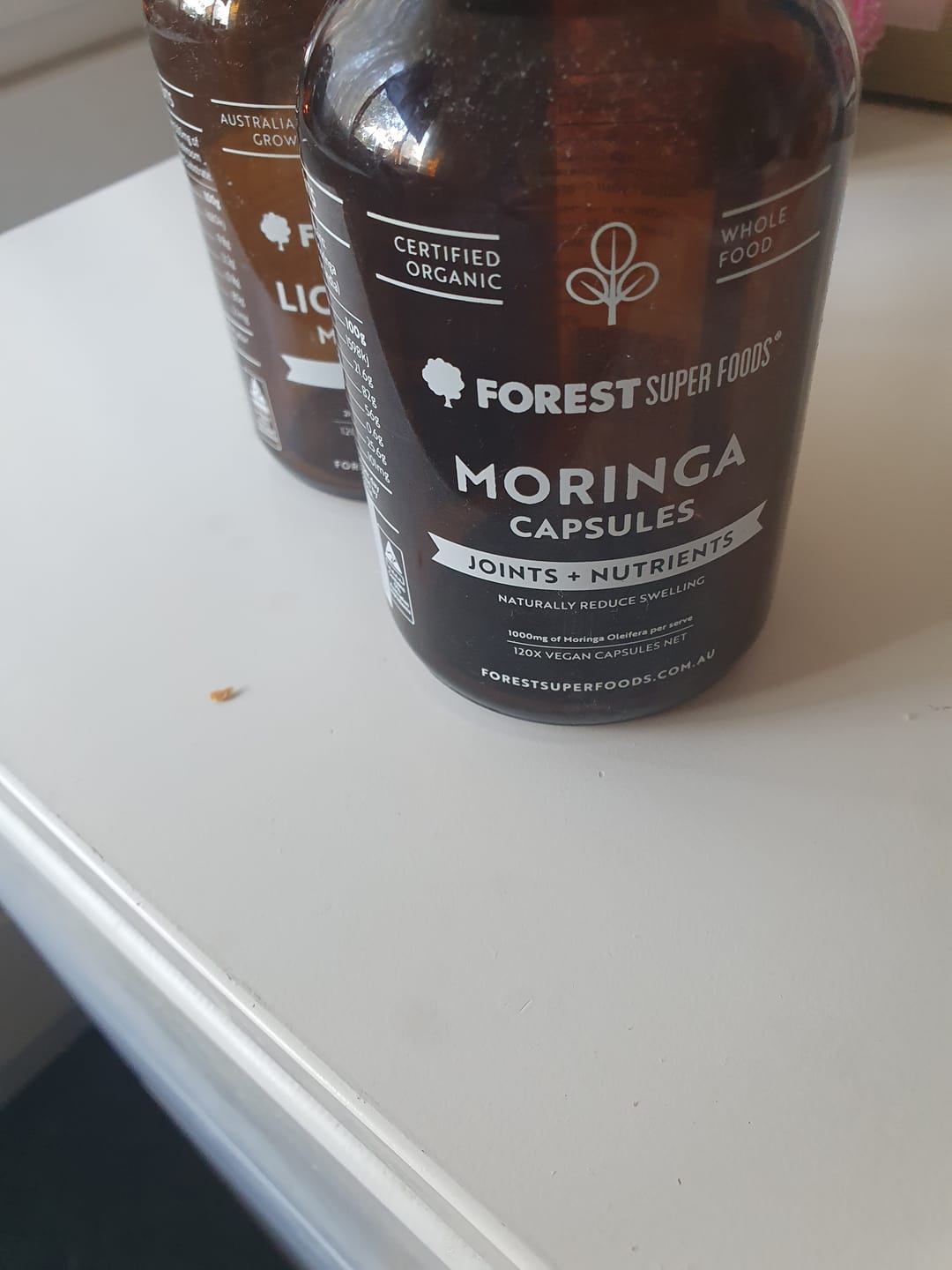 Customer photo review of Organic Moringa Capsules