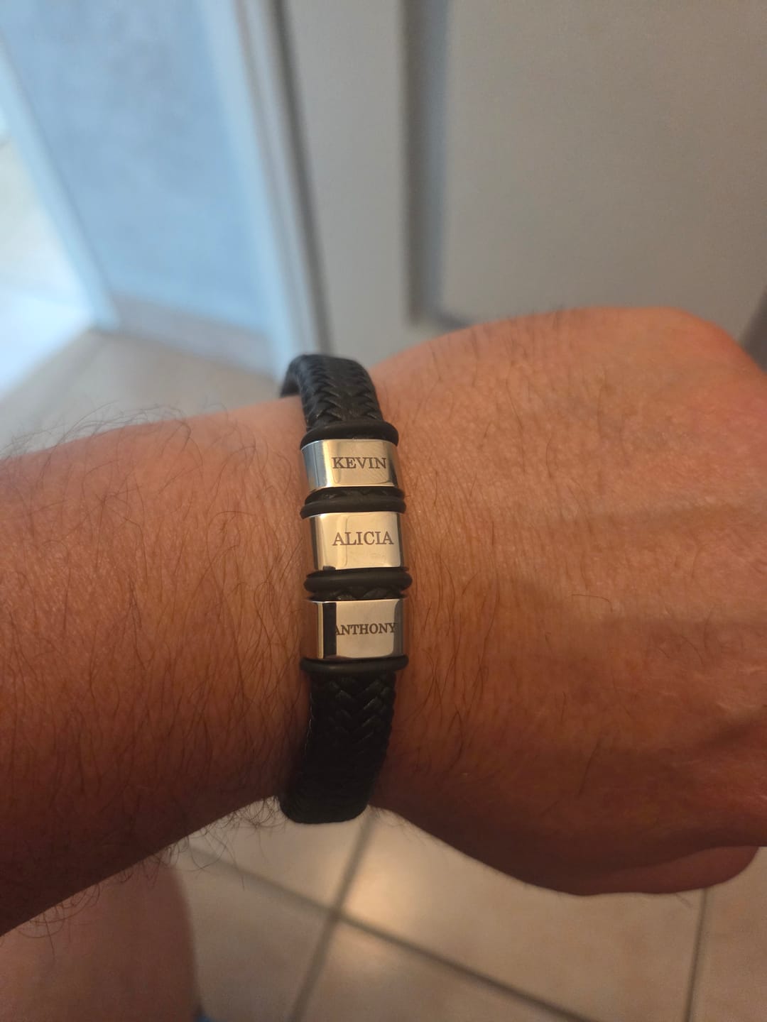 Customer photo review of Bracelet: Viking
