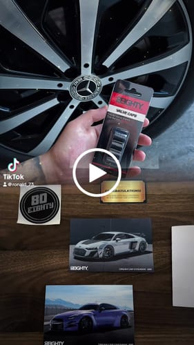 Customer video review of 80Eighty® Valve Stem Caps