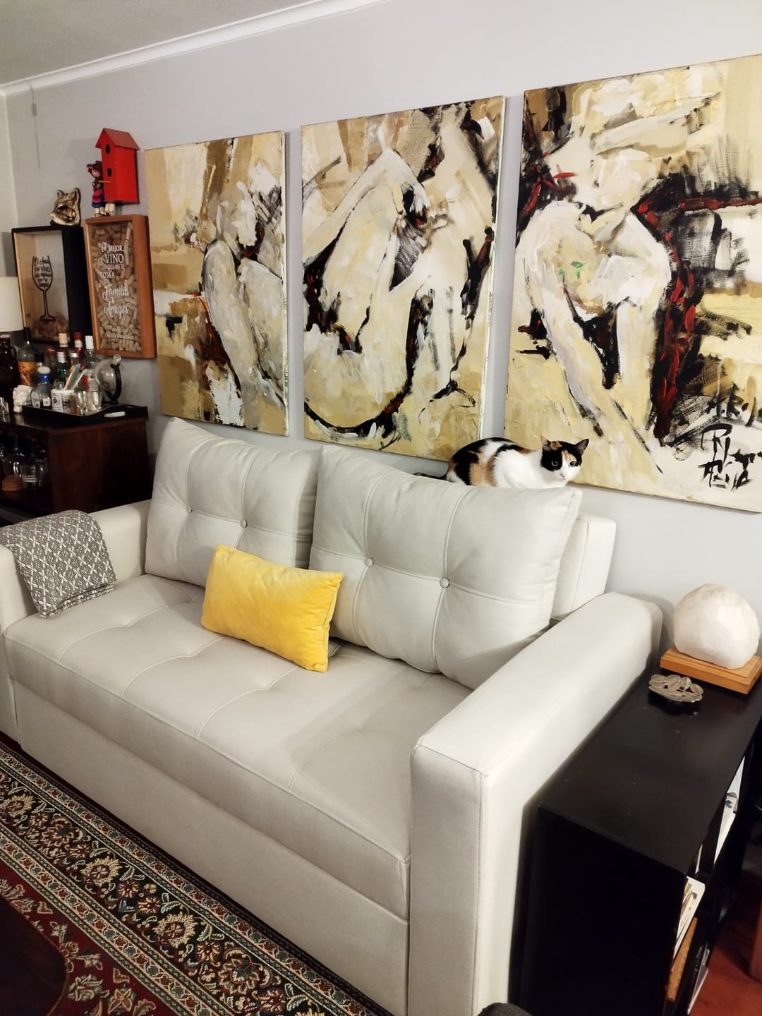 Customer photo review of Sofá Cama Versalles