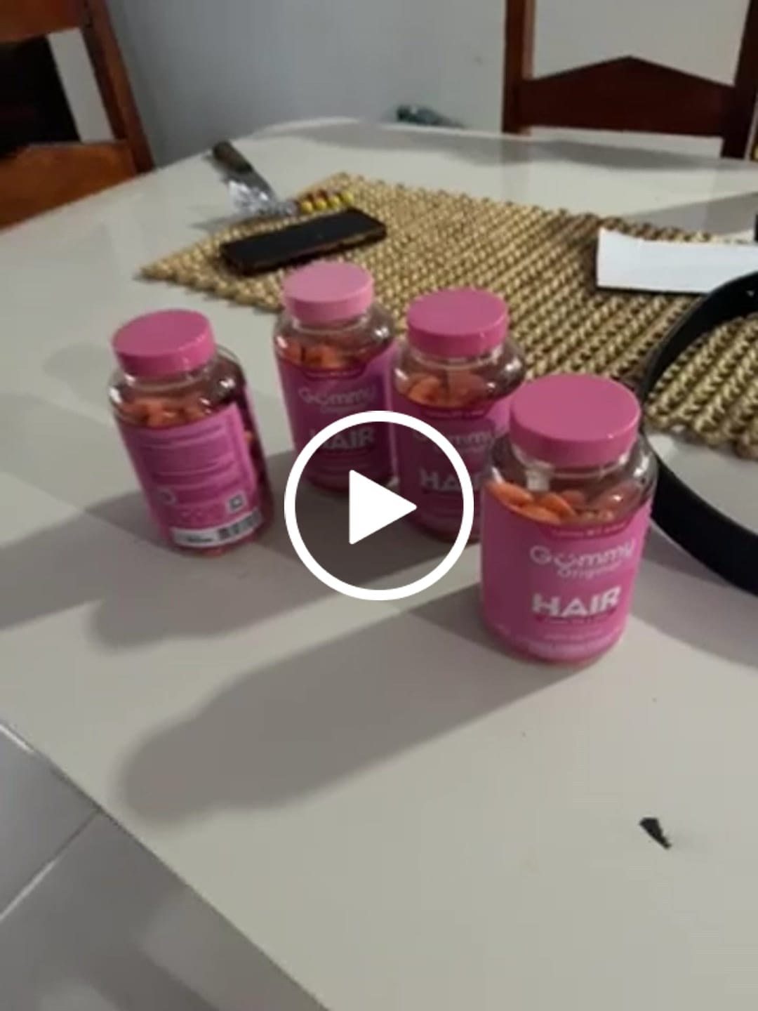 Customer video review of 6 Gummy® Hair - 180g
