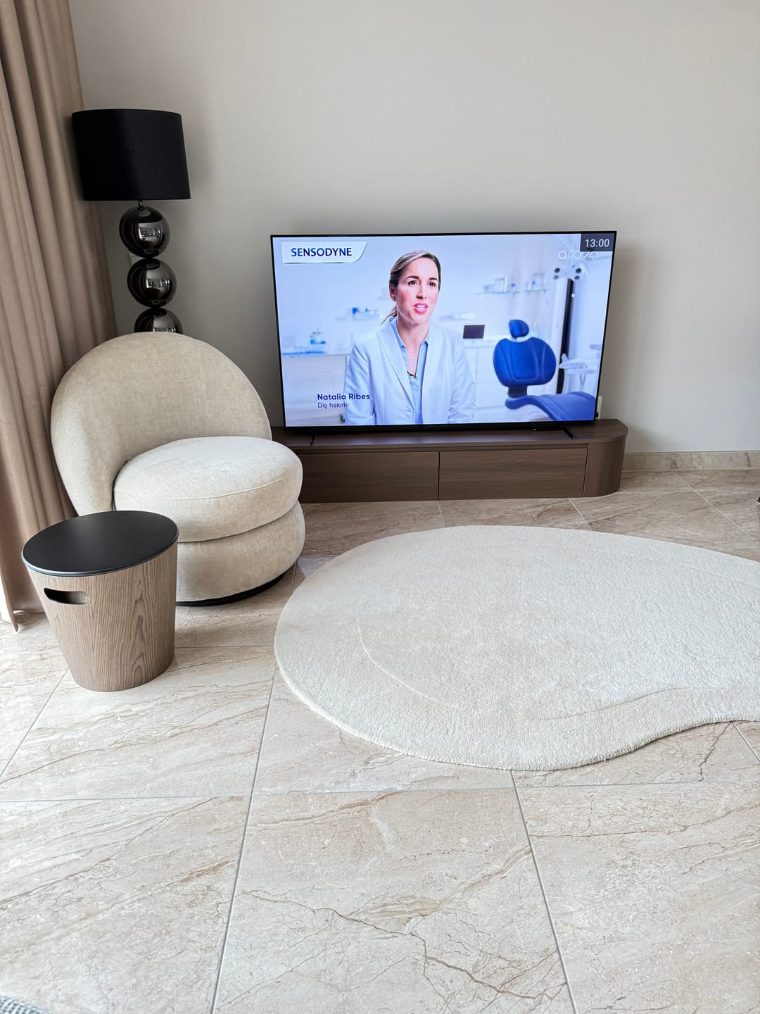 Customer photo review of Dulce Japandi Tv-meubel 180 x 32 x 28 cm - Walnoot