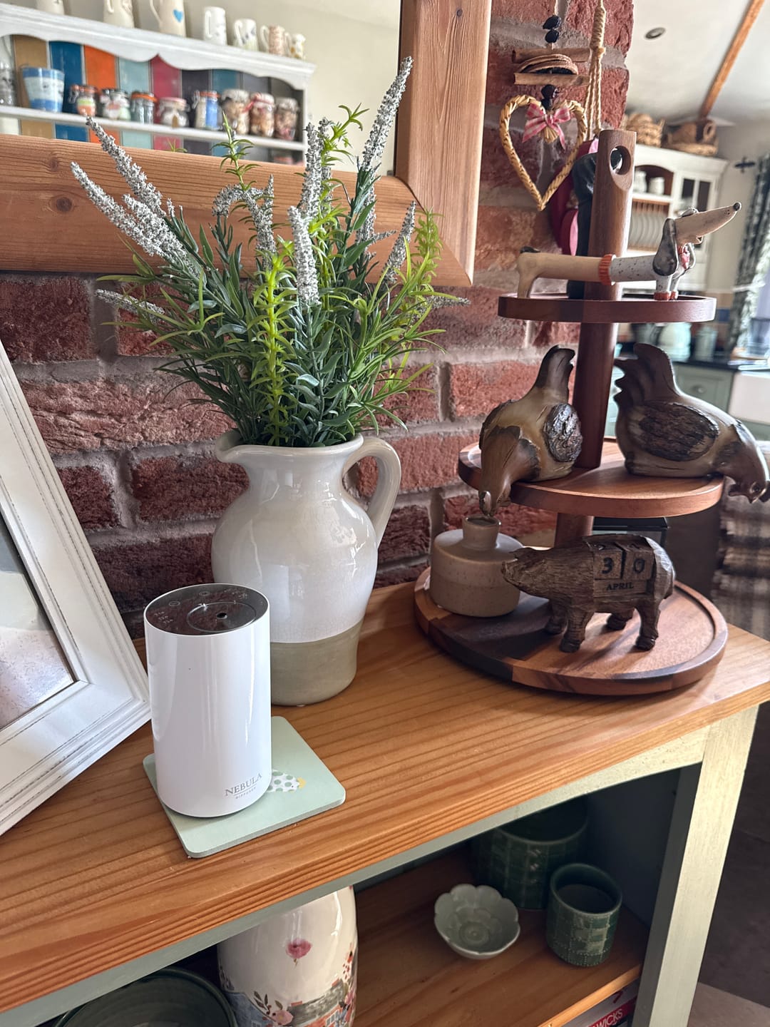 Customer photo review of Nebula Waterless Diffuser - Portable & Rechargeable