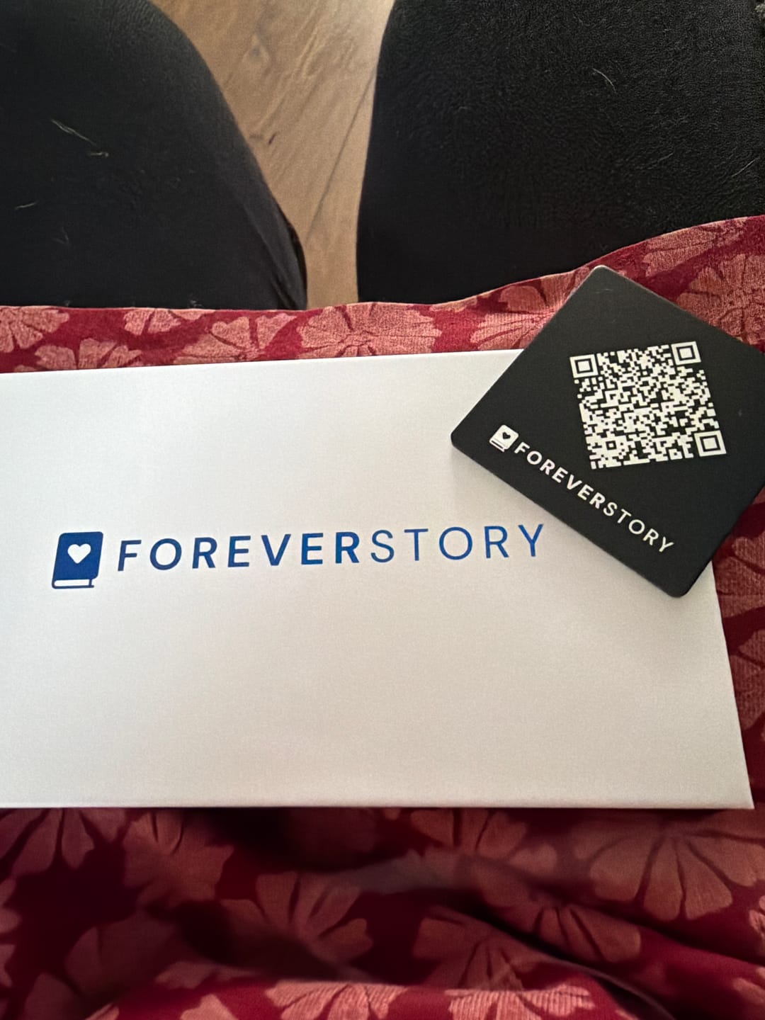 Customer photo review of Forever Story Medallion