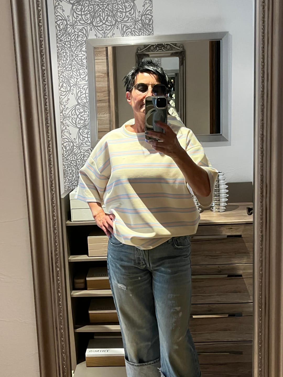 Customer photo review of Streifenshirt GELATO LINES - versch. Farben