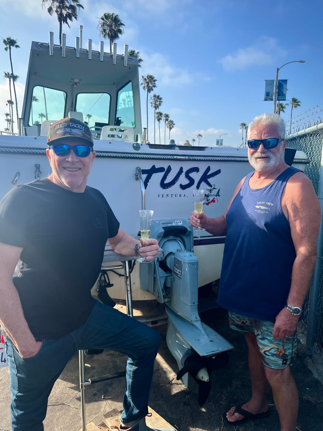 Customer photo review of Boat Logo Decal