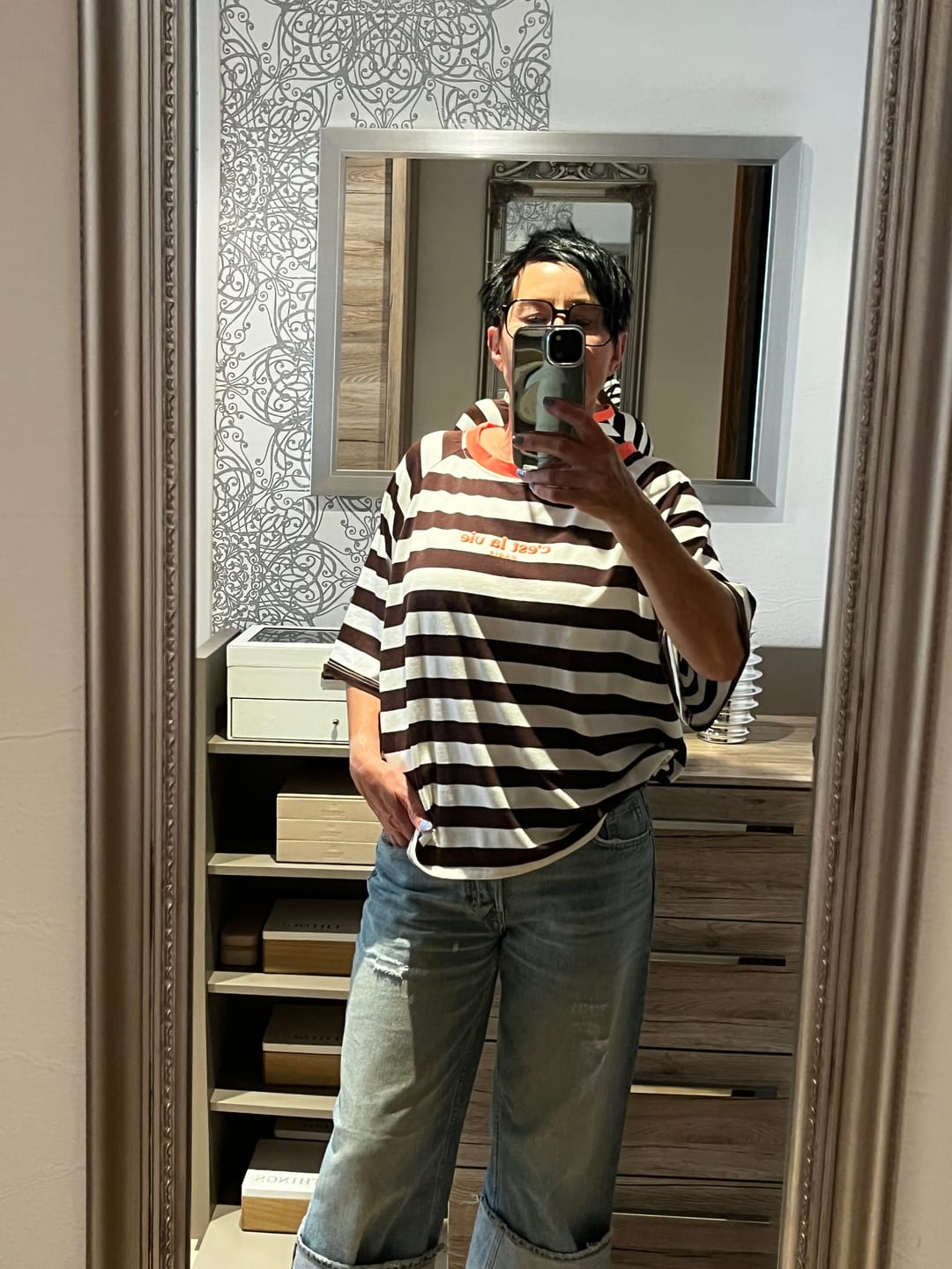Customer photo review of Shirt LA VIE PARIS - versch. Farben