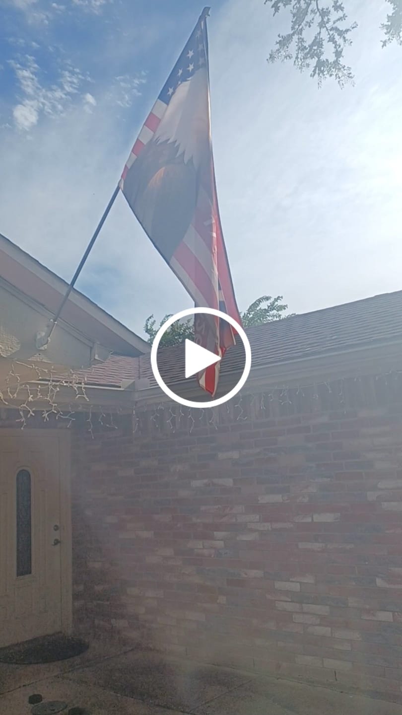 Customer video review of America’s 250th Anniversary Flag – 3x5 Ft Bald Eagle Patriotic Flag | 1776-2026 “250 Years of Freedom” Banner